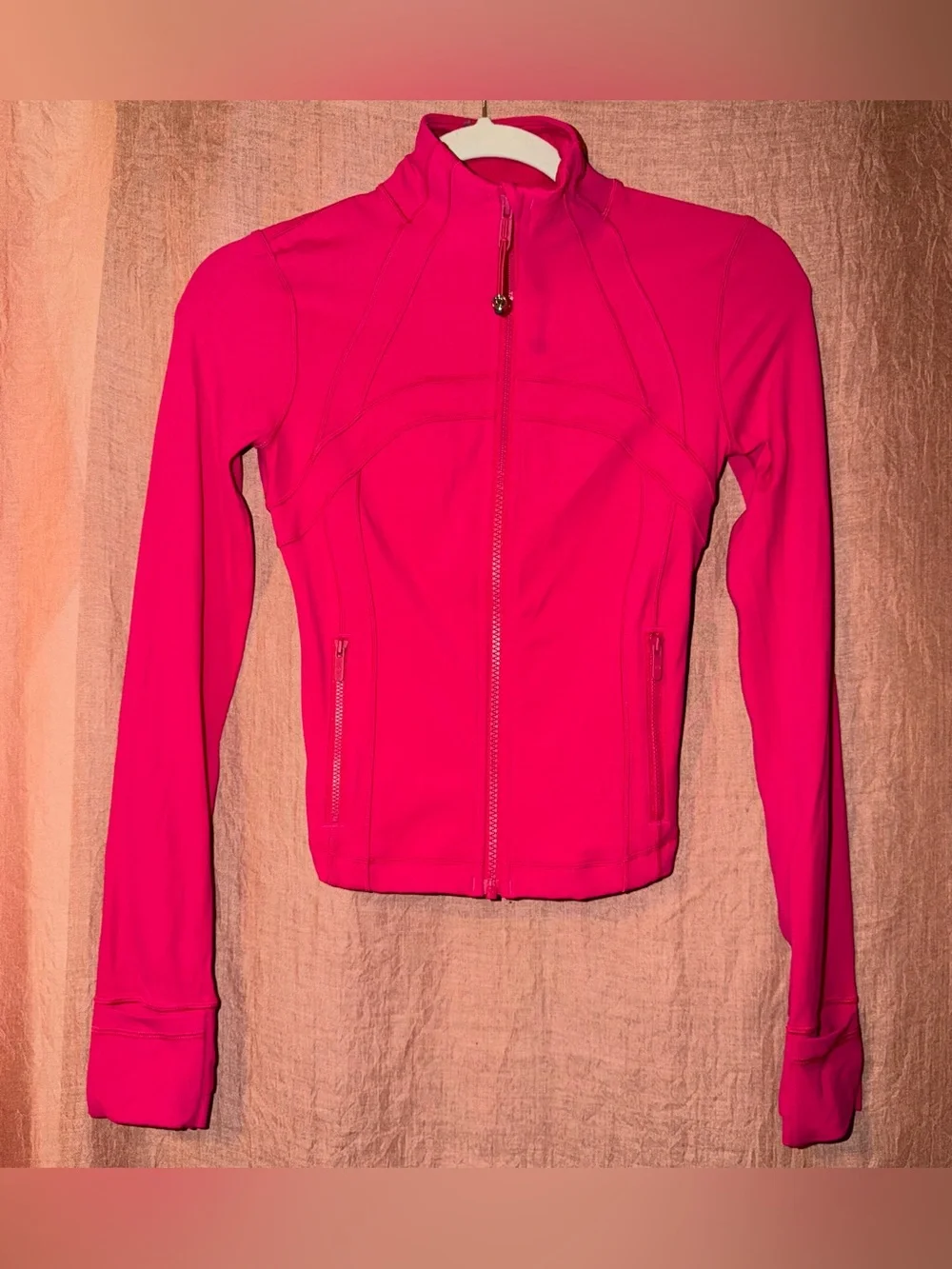 lululemon athletica Define Cropped Jacket in Oxford Red size 2 (no tags)